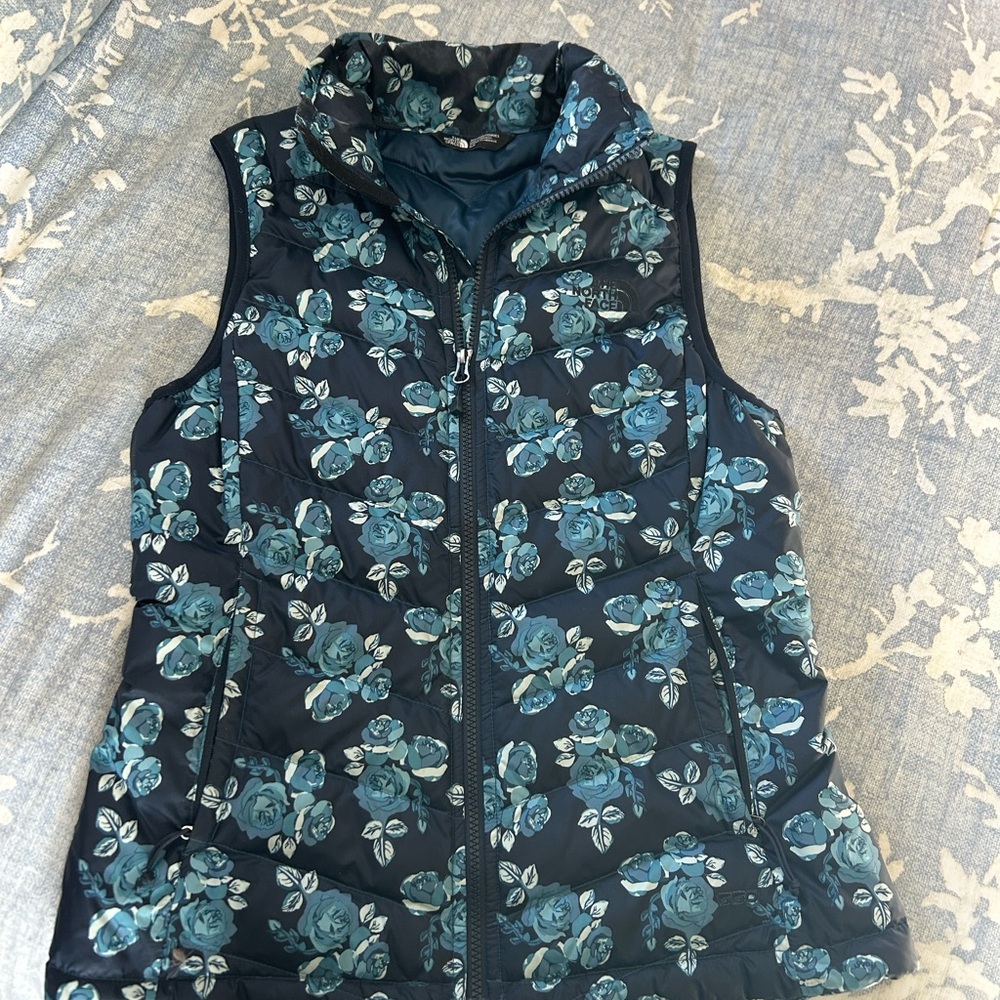 The North Face Blue Floral Jacket